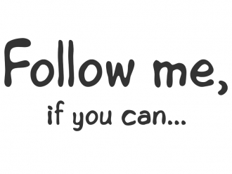 Follow me...